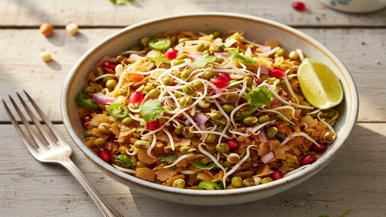 Sprouts Poha