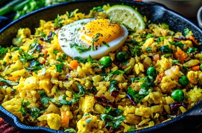 Egg Poha