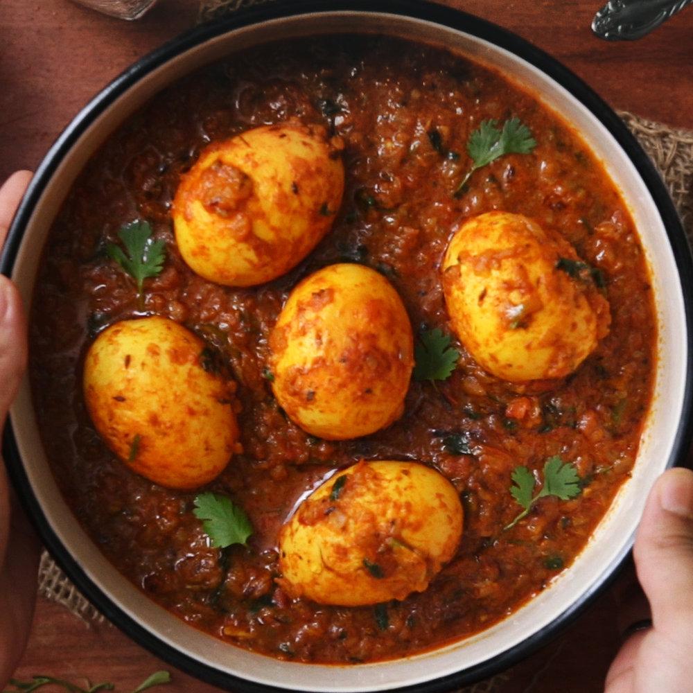 Egg Curry Dhaba Style