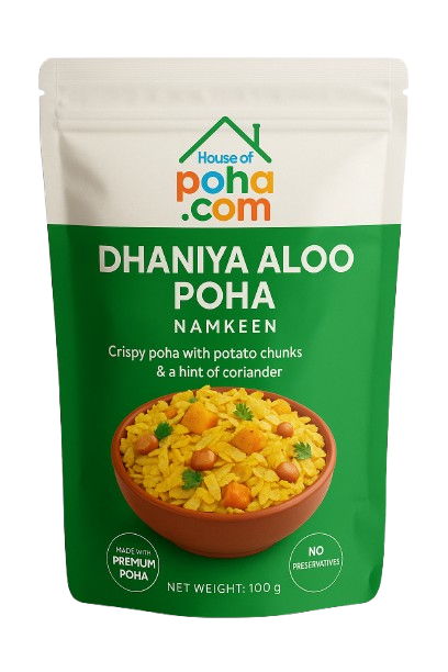 Dhaniya Aloo Poha Namkeen