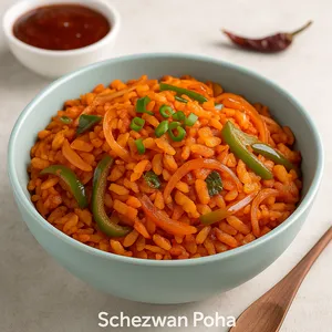 Schezwan Poha
